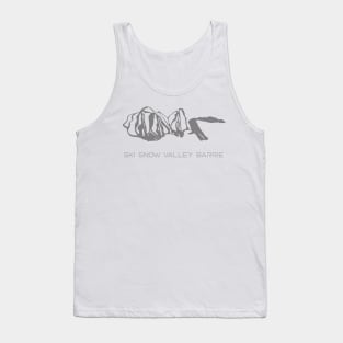 Ski Snow Valley Barrie Resort 3D Tank Top